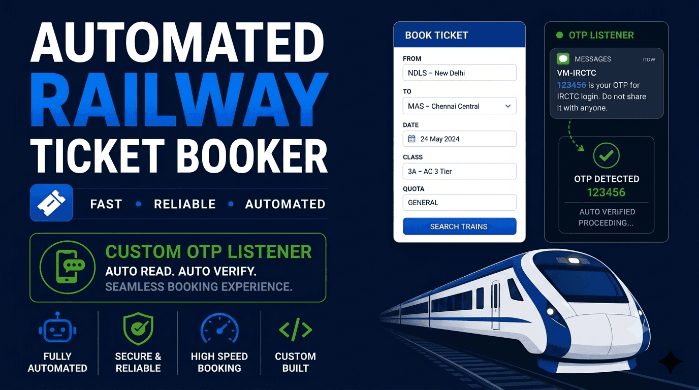 Ticket Booking Automation